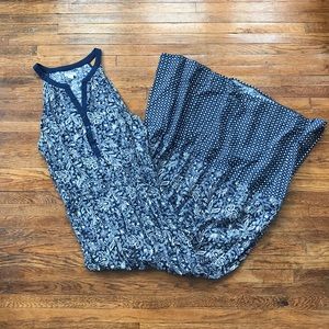 Old Navy Blue Maxi Dress